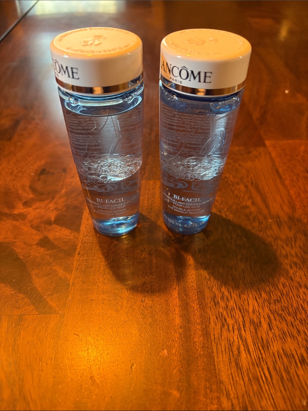 2 Lancôme Bi-Facil Double-Action Eye Makeup Remover - NEW